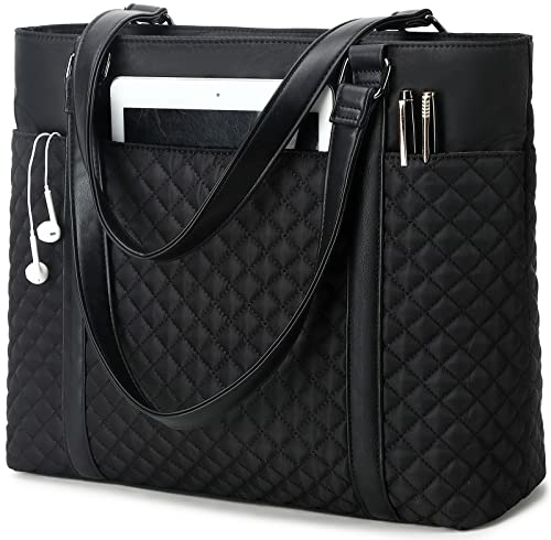 Black-quilted