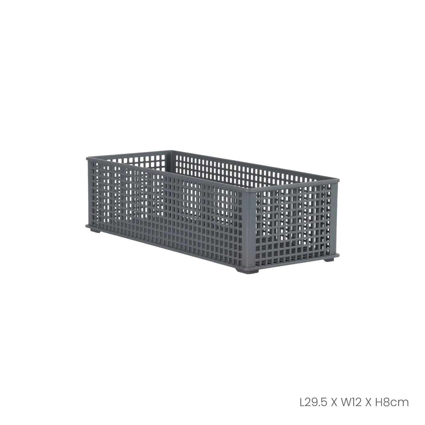 Stackable Slim Tray with Divider - 4820 - Space Saving Organizer for Kitchen, Office, or Craft Room Storage