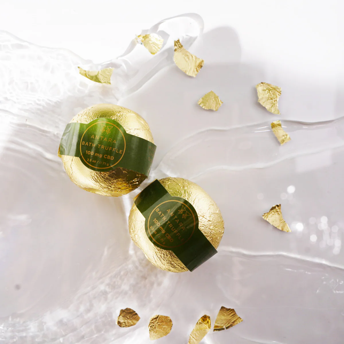 Antara CBD Bath Truffles - Luxurious CBD Infused Bath Melts for Relaxation & Stress Relief - Perfect for Self-Care & Spa Nights at Home