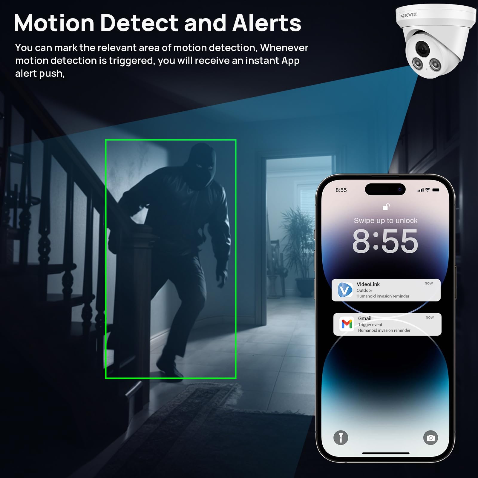 Hikvision 8MP PoE IP Security Camera Outdoor - 4K Ultra HD, Built-in Microphone, 2.8mm Lens, Smart Human/Vehicle Detection, 98ft IR Night Vision, H.265+, IP67 Weatherproof - Ideal for Home Security, Business Surveillance & Outdoor Monitoring