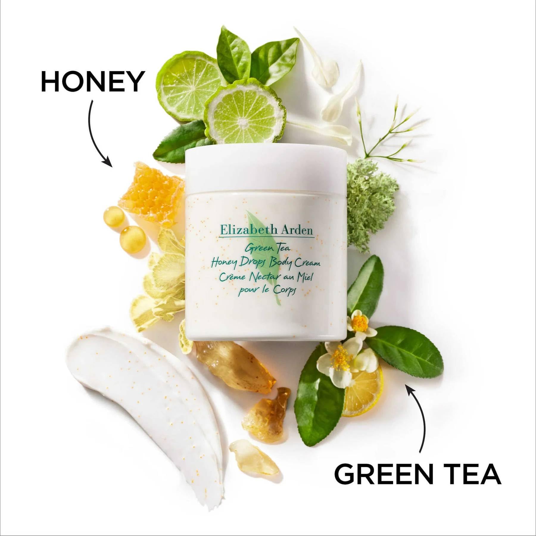Elizabeth Arden Green Tea Honey Drops Body Cream - Moisturizing & Nourishing Lotion for Dry Skin | Perfect for Daily Hydration & Spa Days
