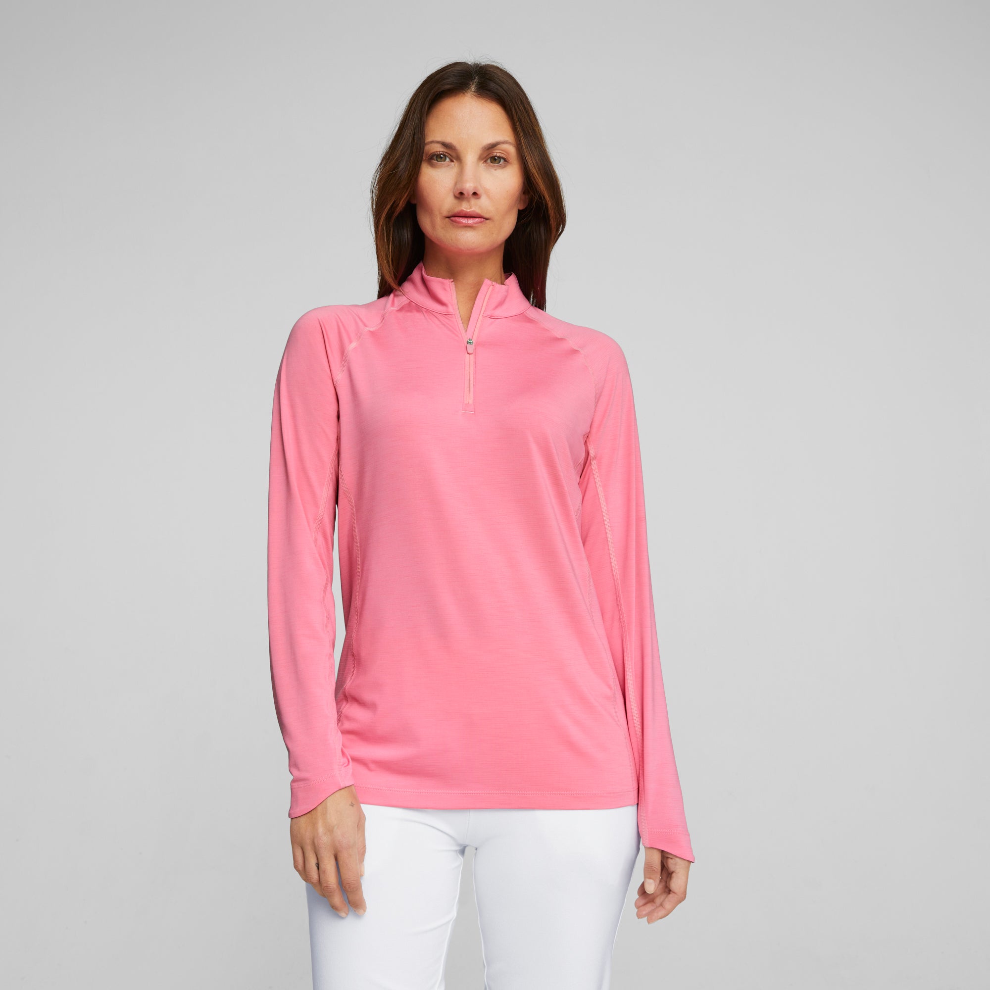 Women's YouV Golf 1/4 Zip Pullover - Lightweight Performance Golf Shirt for Women - Perfect for Golfing, Running & Outdoor Activities