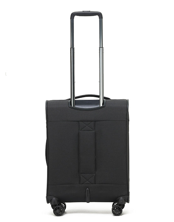Tosca SO LITE AIR5055 55cm Lightweight Cabin Spinner Luggage - Black | Perfect for Carry-On Travel & Business Trips