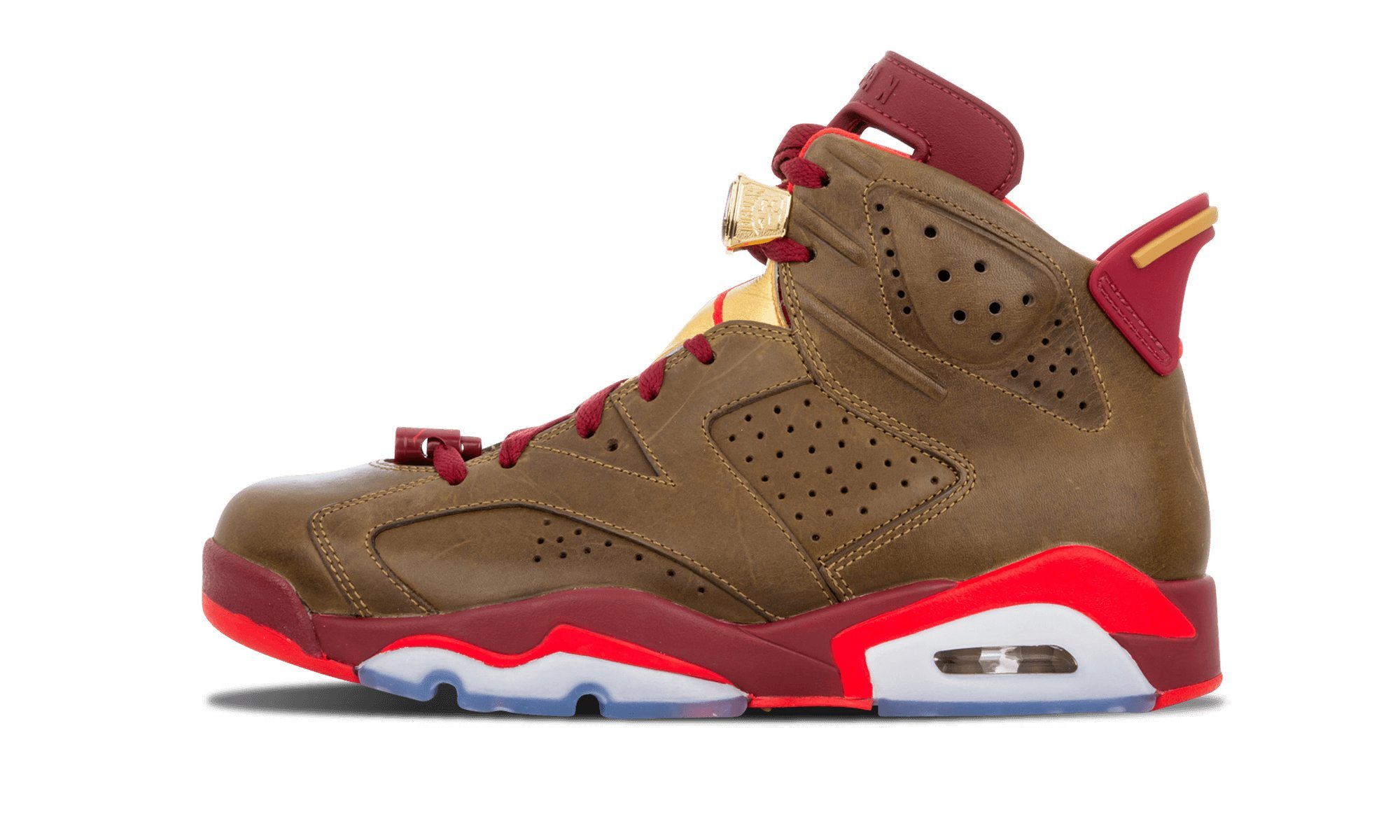 Air Jordan 6 Retro 'Cigar' Basketball Shoes - Men's Size [X] - Limited Edition Sneakers for Collectors & Streetwear Fashion | Perfect for Basketball Games, Sneakerhead Collections & Urban Style Outfits