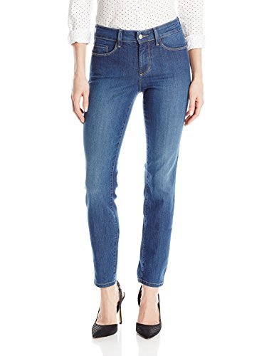 NYDJ Women's Alina Skinny Ankle Jeans with Hem - Stretch Denim Pants for Work & Casual Wear | Comfortable Slim Fit Jeans for Everyday Outfits