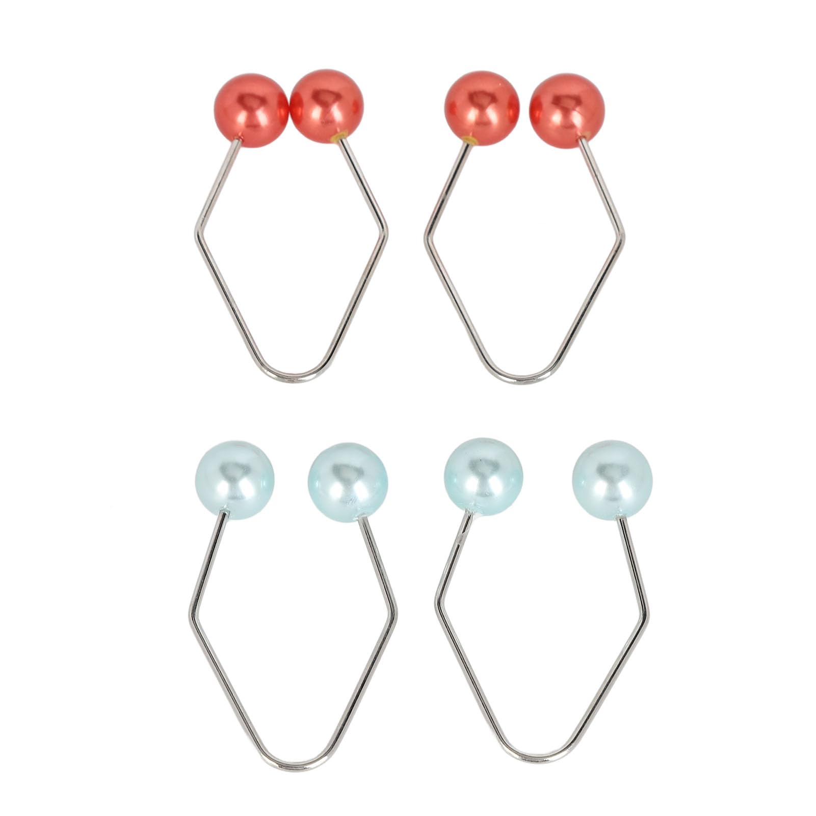Dimple Maker Tool - Enhanced Smile Trainer for Face & Cheek Muscle Exercise - Portable Red & Blue Design - Perfect for Facial Yoga & Beauty Enhancement