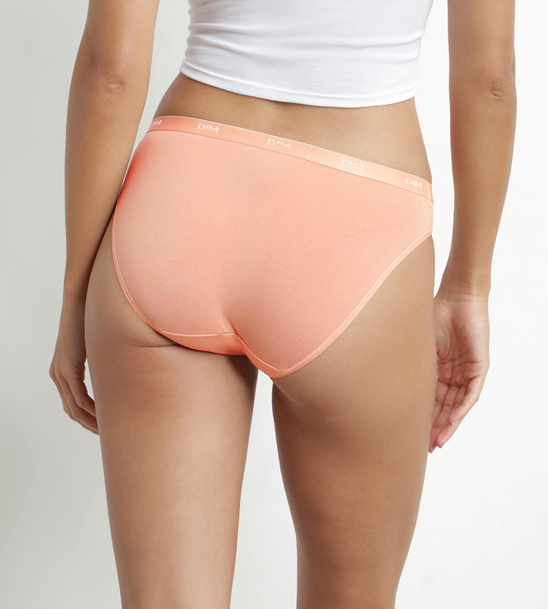 3 Pack Stretch Cotton Underwear for Women - Comfortable Breathable Panties in Speculos Orange - Eco-Friendly Les Pockets Collection | Perfect for Everyday Wear, Yoga & Lounge
