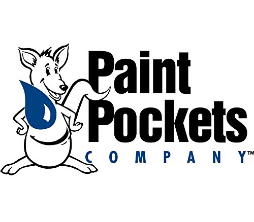 20 x 25 Inch Paint Pockets - Heavy Duty Paint Arrestor Bags for Professional Painters, DIY Home Improvement Projects & Wall Painting - Reusable Drop Cloth Alternative for Clean Workspaces
