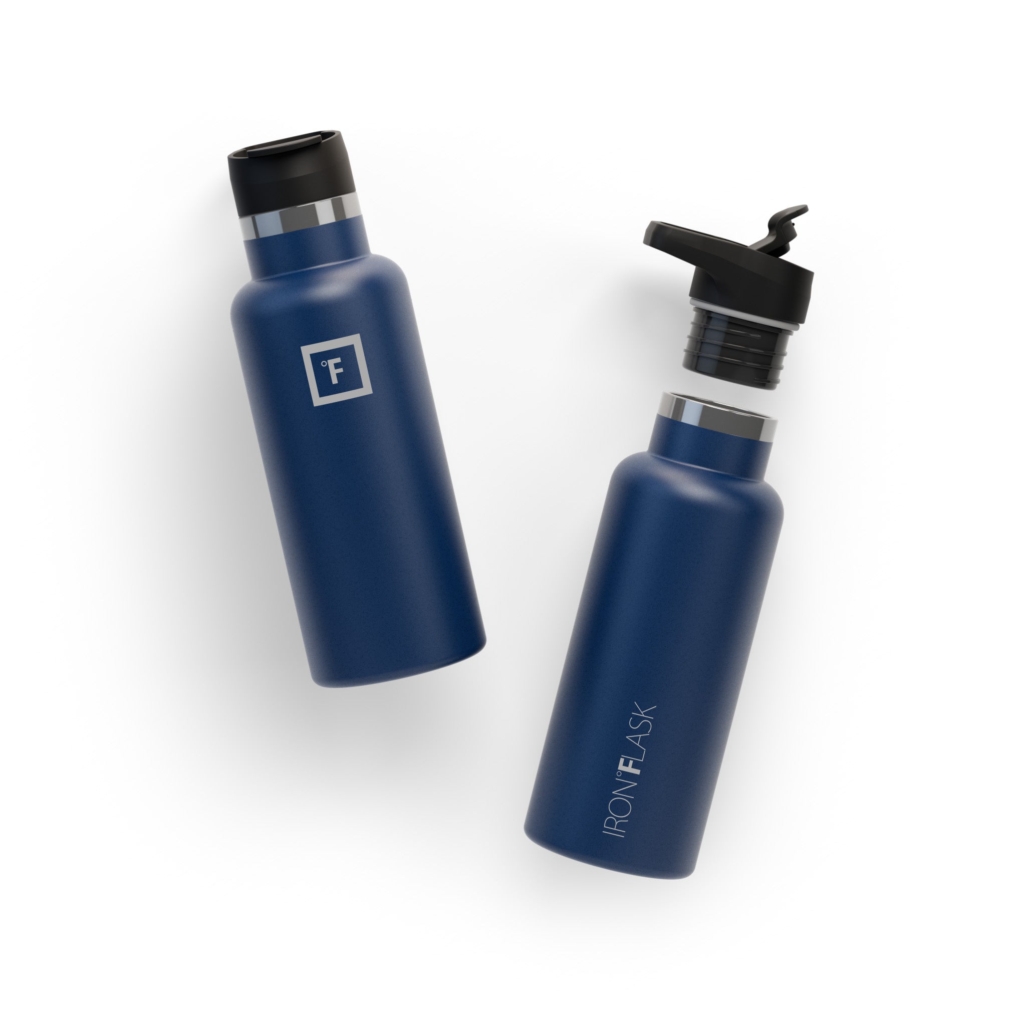 16 Oz Narrow Mouth Water Bottle with Straw Lid - Leakproof & BPA-Free - Perfect for Gym, Hiking, Travel & Everyday Hydration