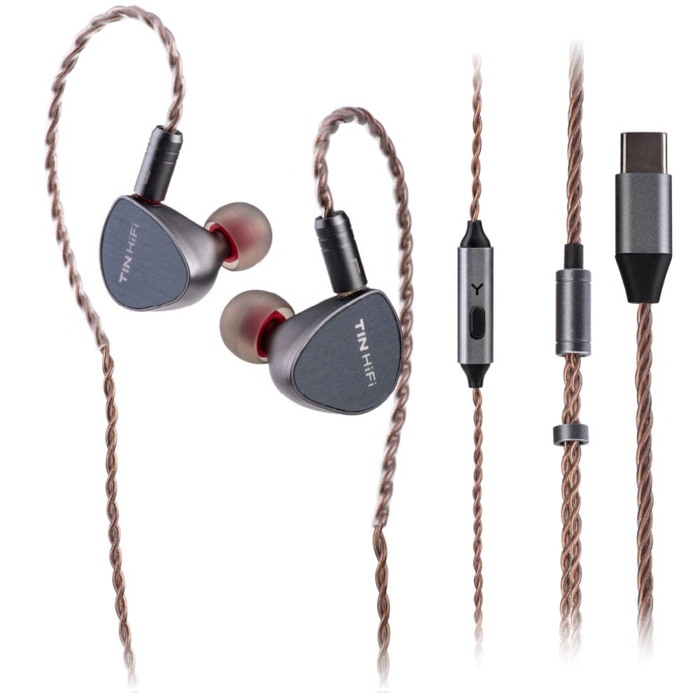 TinHiFi DUDU 13mm Planar Magnetic Driver HiFi In-Ear Earphones with Detachable Cable - Perfect for Audiophiles, Studio Monitoring & Travel