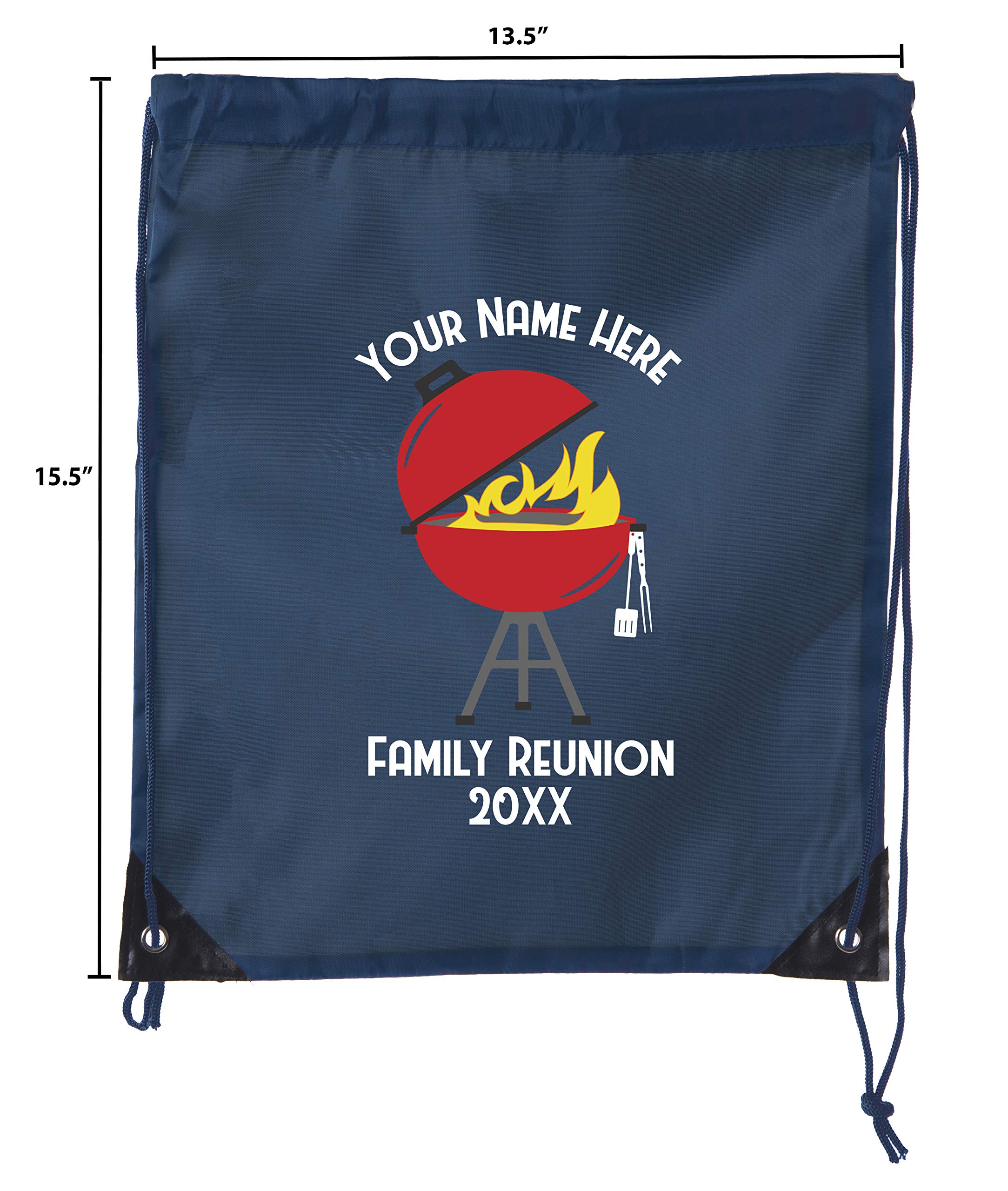 Personalized Grill with Custom Name & Date - BBQ Gift for Father's Day, Birthday, Anniversary - Perfect for Family Reunion Party Favors & Outdoor Cooking Gifts