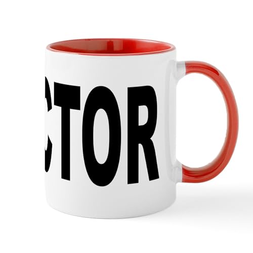 White/Red Inside - Director Mug