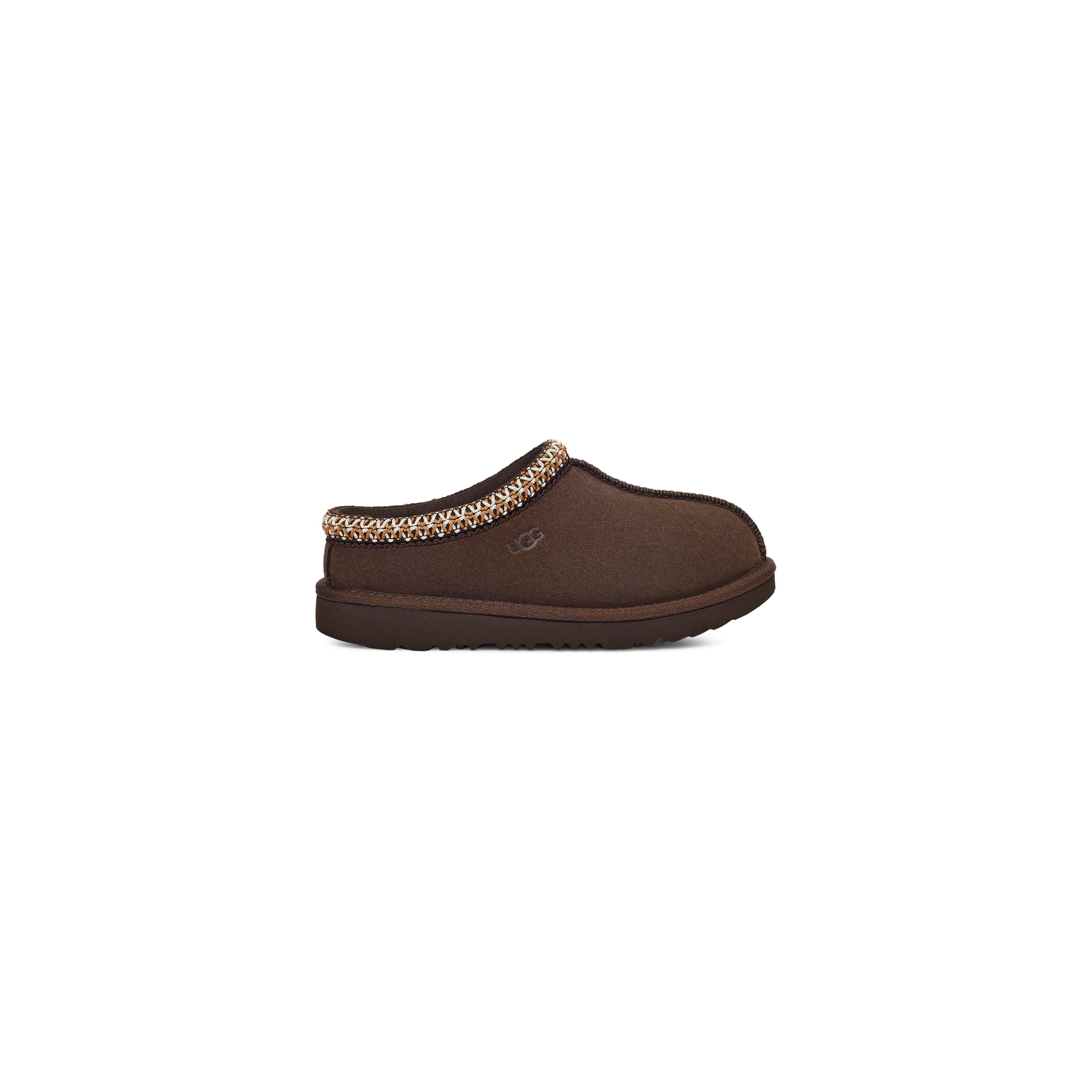 UGG Kid's Tasman II Slipper in Dusted Cocoa - Warm & Cozy House Slippers for Boys & Girls - Perfect for Indoor Comfort & Winter Wear