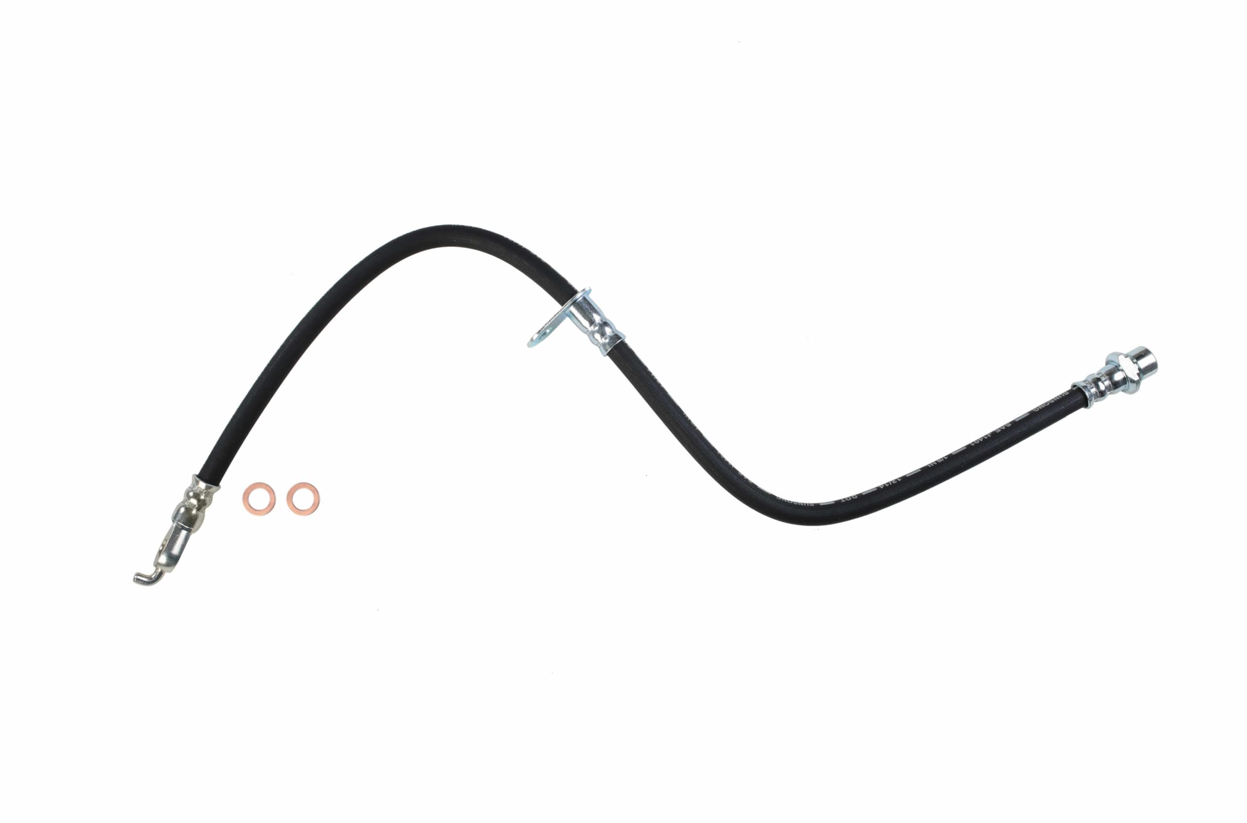 Sunsong 2204837 Brake Hydraulic Hose Replacement - High Performance Brake Line for Trucks, SUVs & Vehicles - Durable DOT Approved Rubber Hose for Safe Braking - Perfect for Off-Roading, Towing & Daily Commute