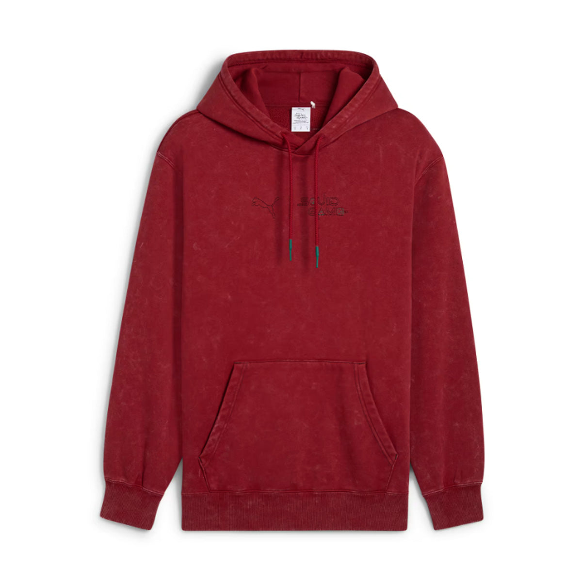 Squid Game Graphic Hoodie - Intense Red Color | Official Merchandise | Perfect for Halloween, Cosplay & Streetwear Fashion