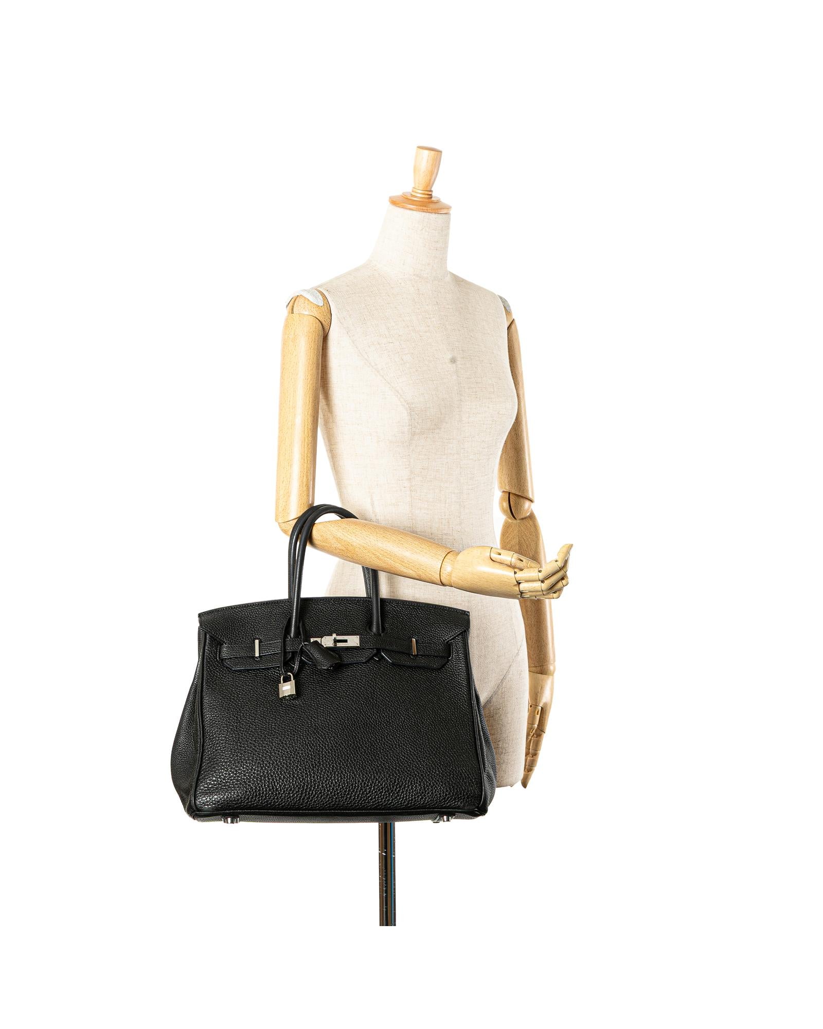 Luxury Birkin 30cm Leather Handbag for Women - Designer Tote Bag with Gold Hardware - Perfect for Work, Travel & Special Occasions