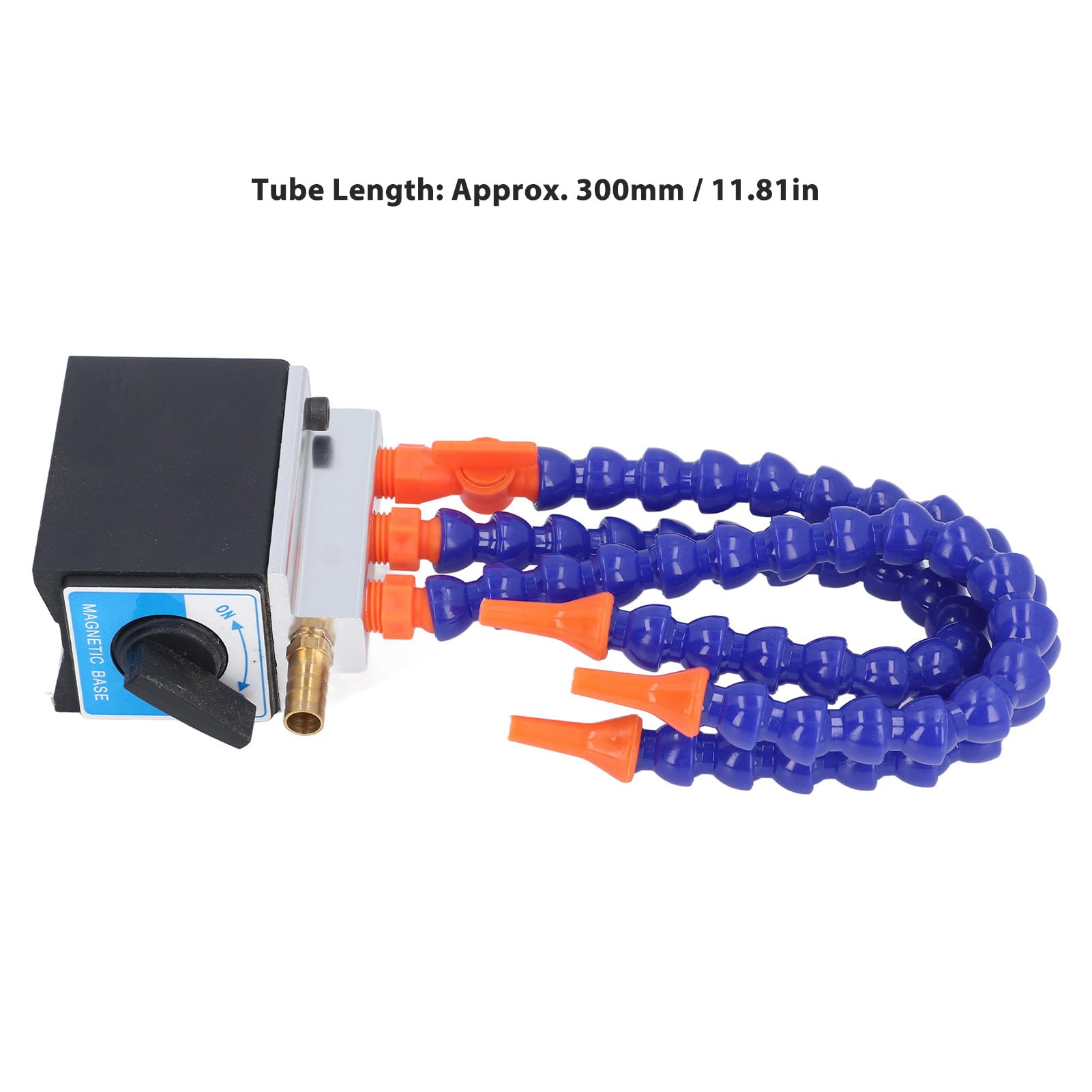 High-Precision Mist Coolant Lubrication Spray System for Metal Cutting - Flexible Hose CNC Milling, Lathe & Engraving Cooling Sprayer with Air Pipe | Perfect for CNC Machining, Metal Fabrication & Industrial Cooling Applications