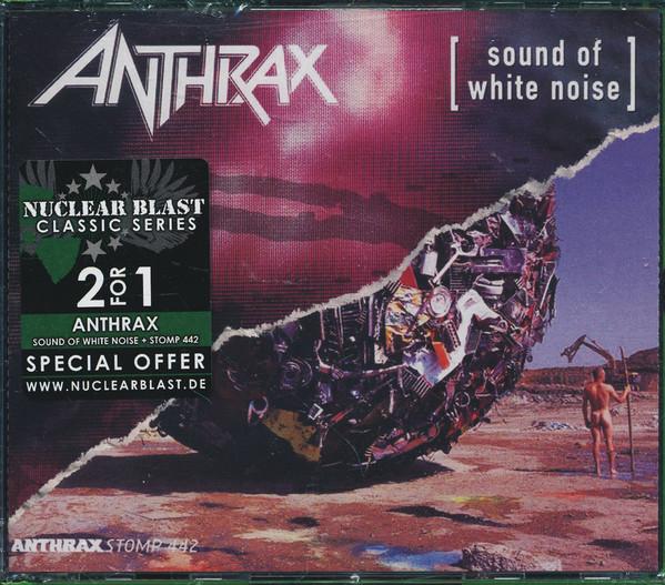 Anthrax Sound Of White Noise + Stomp 442 CD Bundle | Thrash Metal Albums Collection | Perfect for Headbanging & Metal Music Lovers