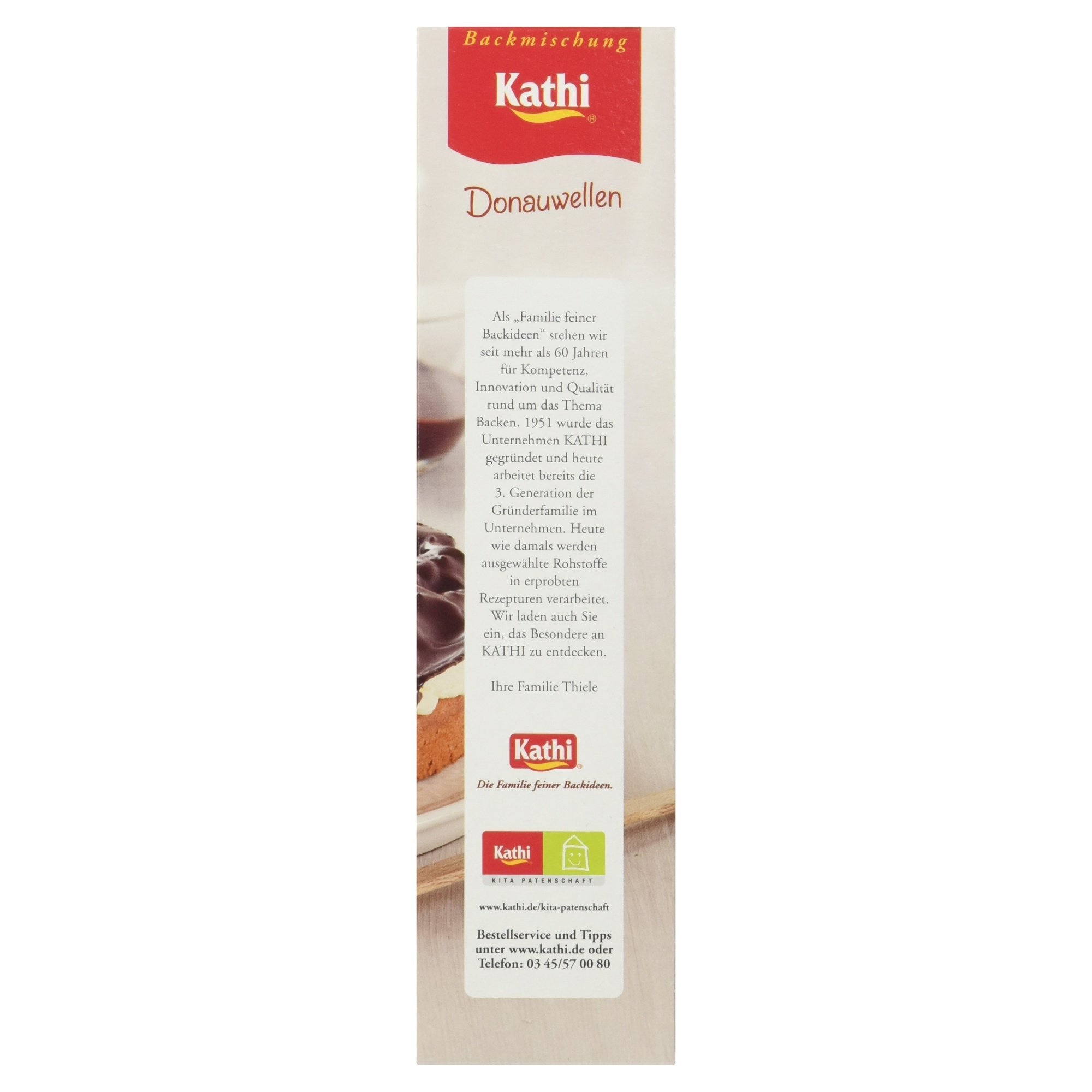 Kathi Donauwellen Cake Mix, 490g - Easy Baking for Desserts, Parties & Family Gatherings