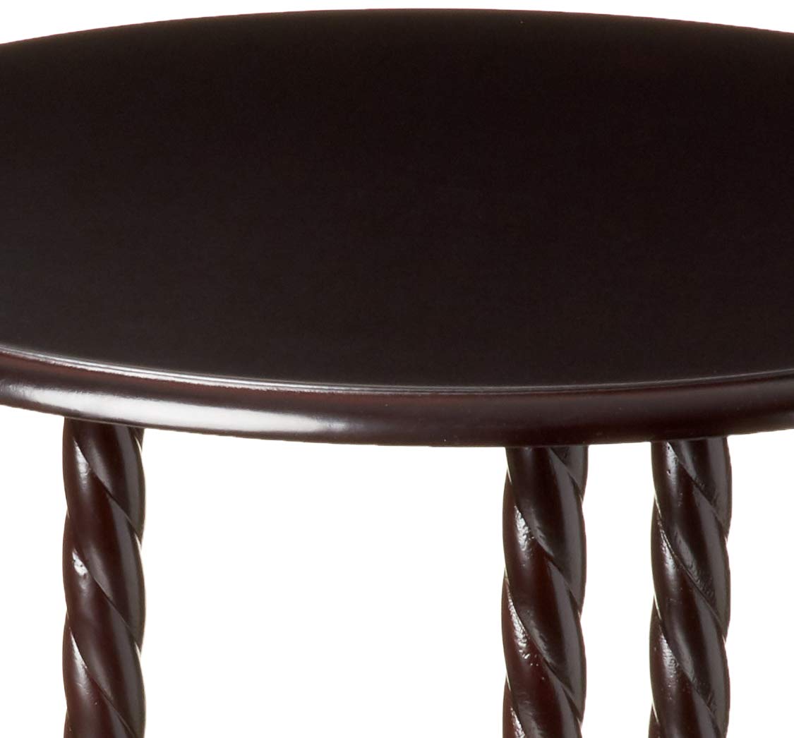 Frenchi Home Furnishing Round End Table - Modern Side Table for Living Room, Bedroom & Office - Perfect for Coffee, Lamp & Decor Display