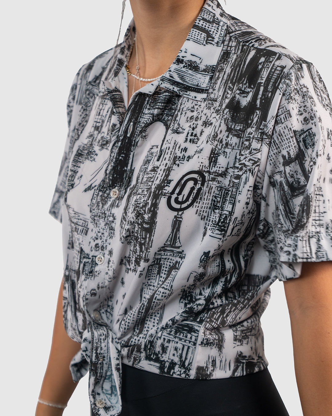 New York Stories Resort Shirt - Stylish Vacation Hawaiian Shirt for Men & Women - Perfect for Beach, Summer & Tropical Getaways