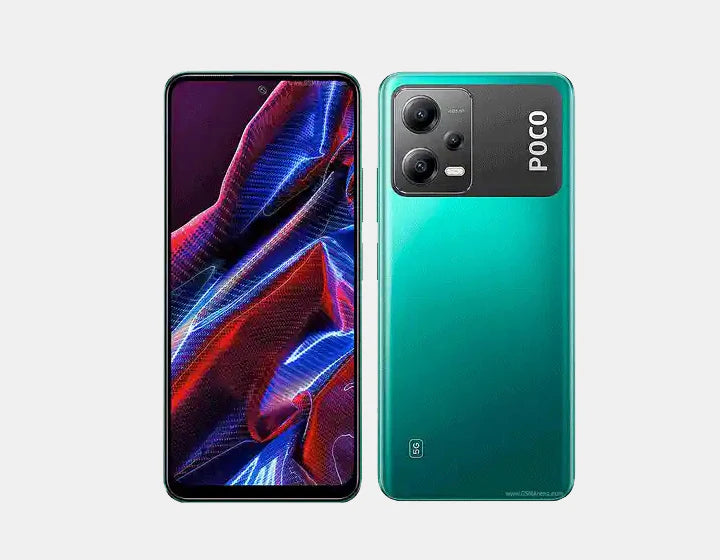 Xiaomi Poco X5 5G Smartphone - 128GB ROM 6GB RAM, Dual SIM GSM Unlocked (Green) - Perfect for Gaming, Streaming & Work on the Go