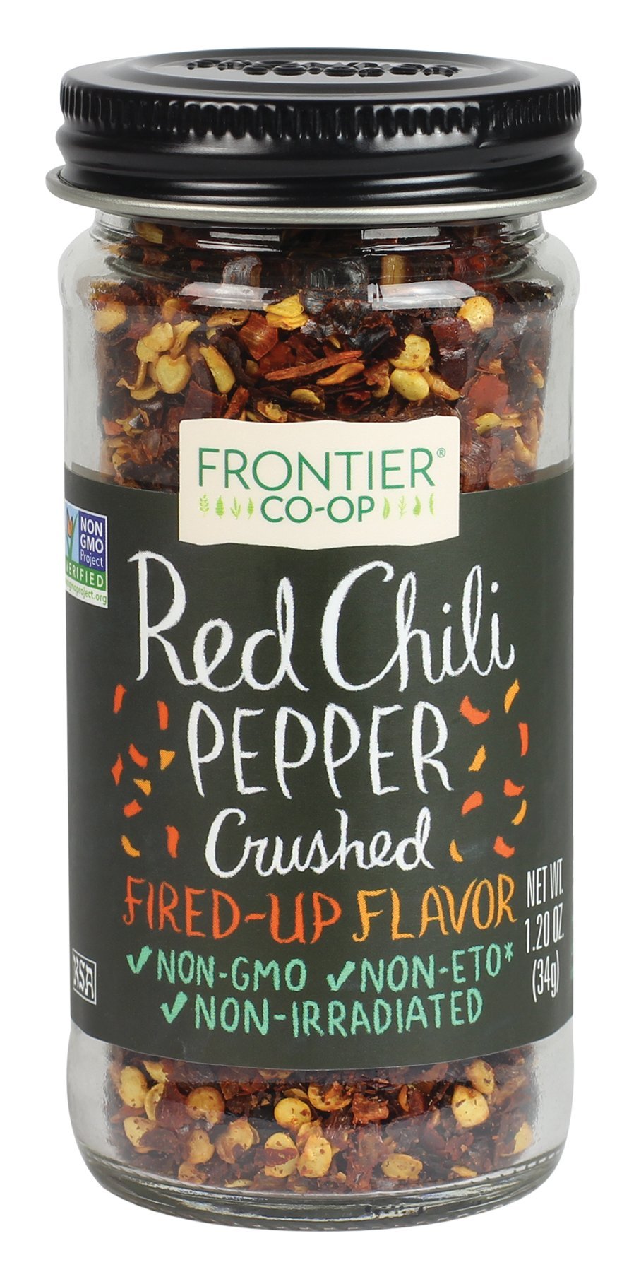 Premium Crushed Red Chili Peppers - 1.2 oz | Hot & Spicy Flakes for Cooking, Pizza, Pasta & BBQ | Non-GMO, Gluten-Free | Perfect for Seasoning, Garnishing & Adding Heat to Dishes