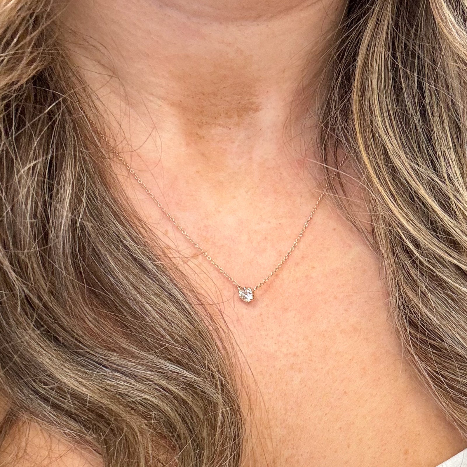 100 Ways Diamond Pendant Necklace - 0.37ct to 0.40ct Diamond Jewelry | 17.5 Inch Sterling Silver Chain | Elegant Gift for Women, Anniversary & Special Occasions