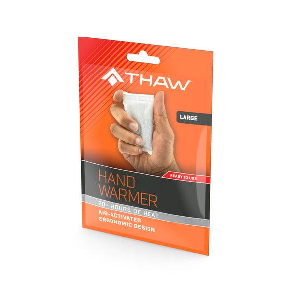 Thaw Disposable Hand Warmers - Long Lasting Heat Packs for Outdoor Activities, Hunting, Skiing & Winter Sports (10 Pairs)