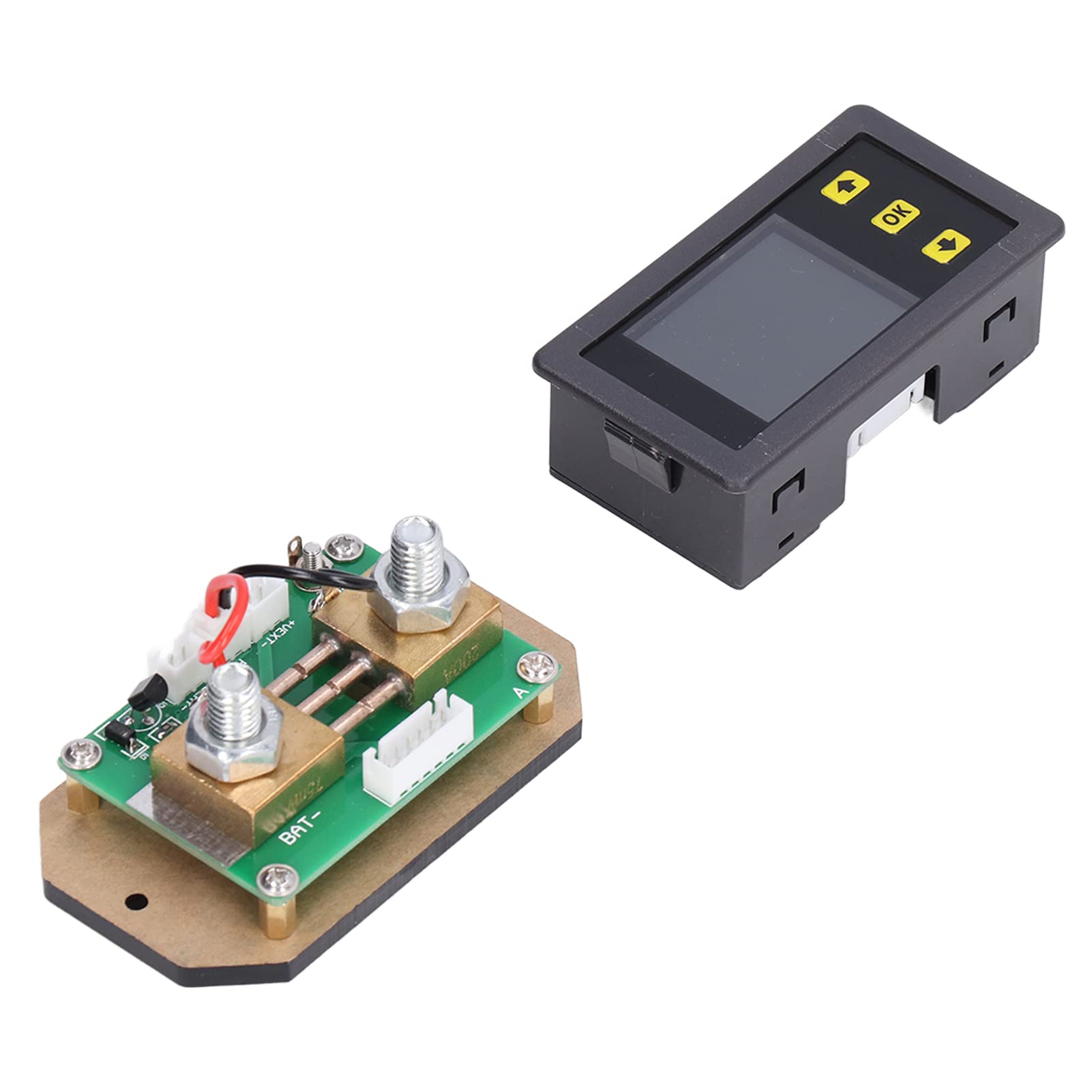 Digital Current Voltage Monitor with LCD Display - Low Power Consumption, Auto Zero, Easy Wiring for Electrical Testing | Perfect for Home, Lab & Industrial Use