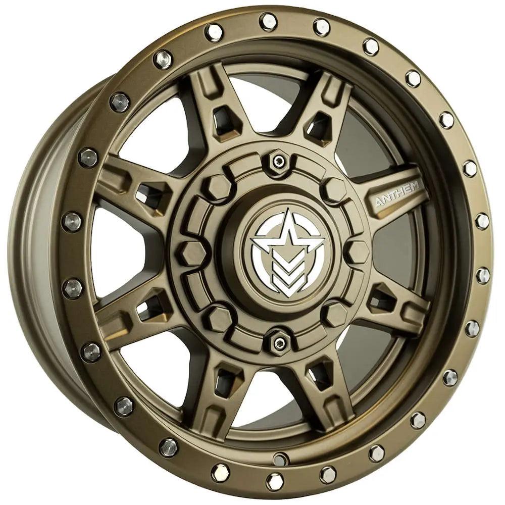 Anthem Off Road 17x8.5 Rogue Bronze 0mm Wheels - Premium Alloy Rims for Trucks & SUVs - Perfect for Off-Roading, Mudding & Trail Adventures