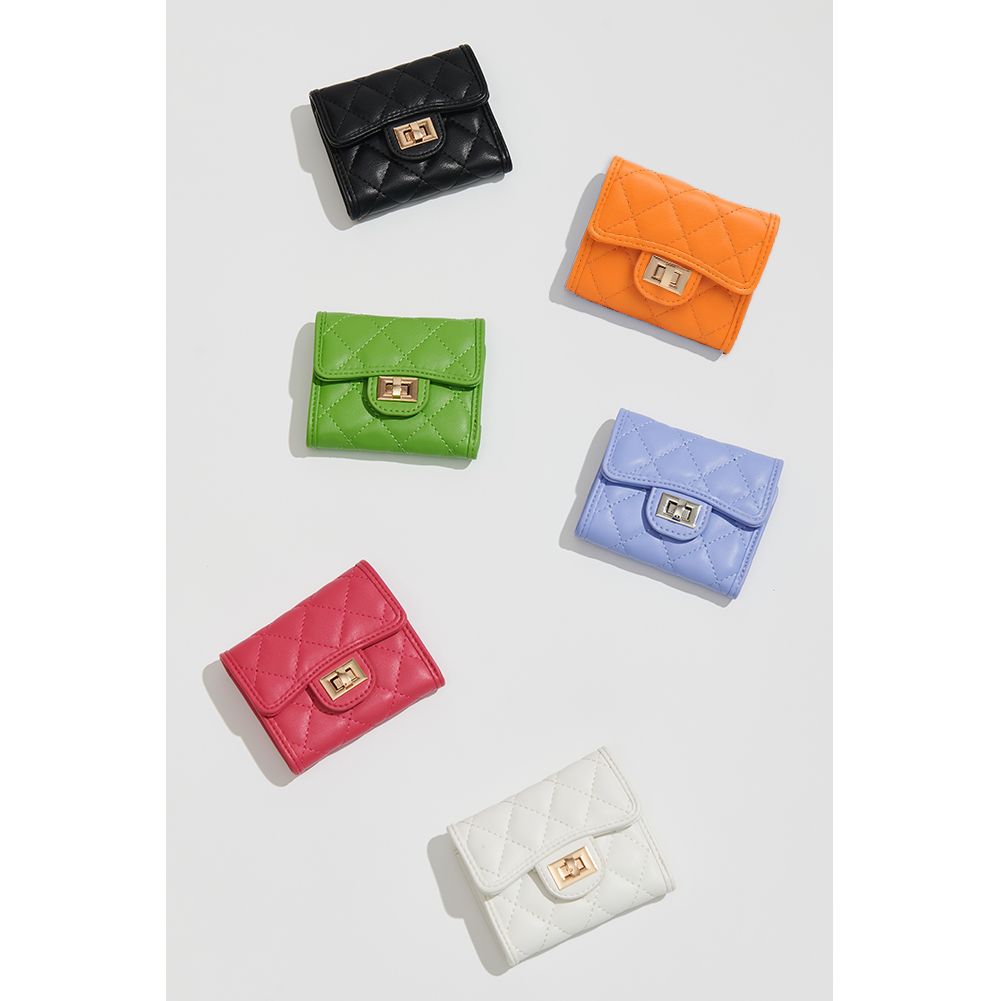 Shantel Quilted Wallet for Women - Stylish & Durable Leather Card Holder with RFID Protection - Perfect for Everyday Use, Travel, and Gift Giving