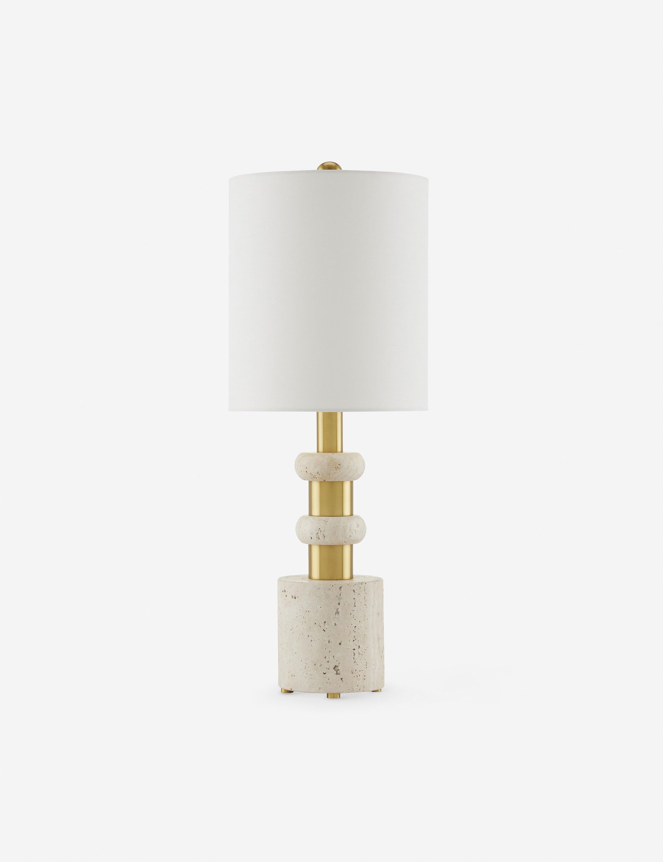 Beige and Brass