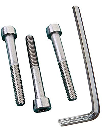 KMC XD Series 778 Monster 846L215 Wheel Replacement Screws Set of 3 with Wrench - Perfect for Off-Road Trucks, Jeeps & ATV Wheel Maintenance
