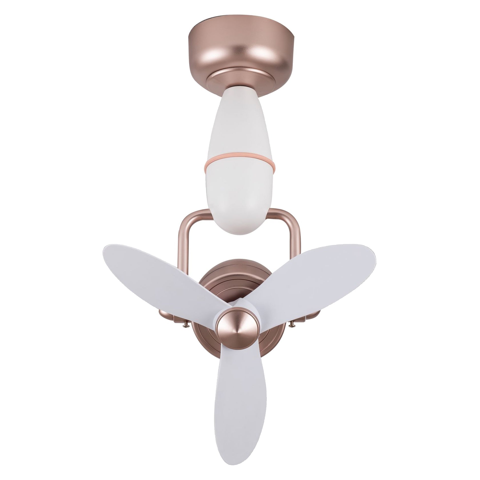 Tristar Nano 16 Wall or Ceiling Mount Corner DC Fan - Quiet & Energy Efficient Cooling for Home, Office, or Garage