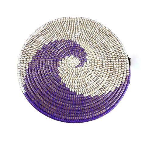 Purple & White