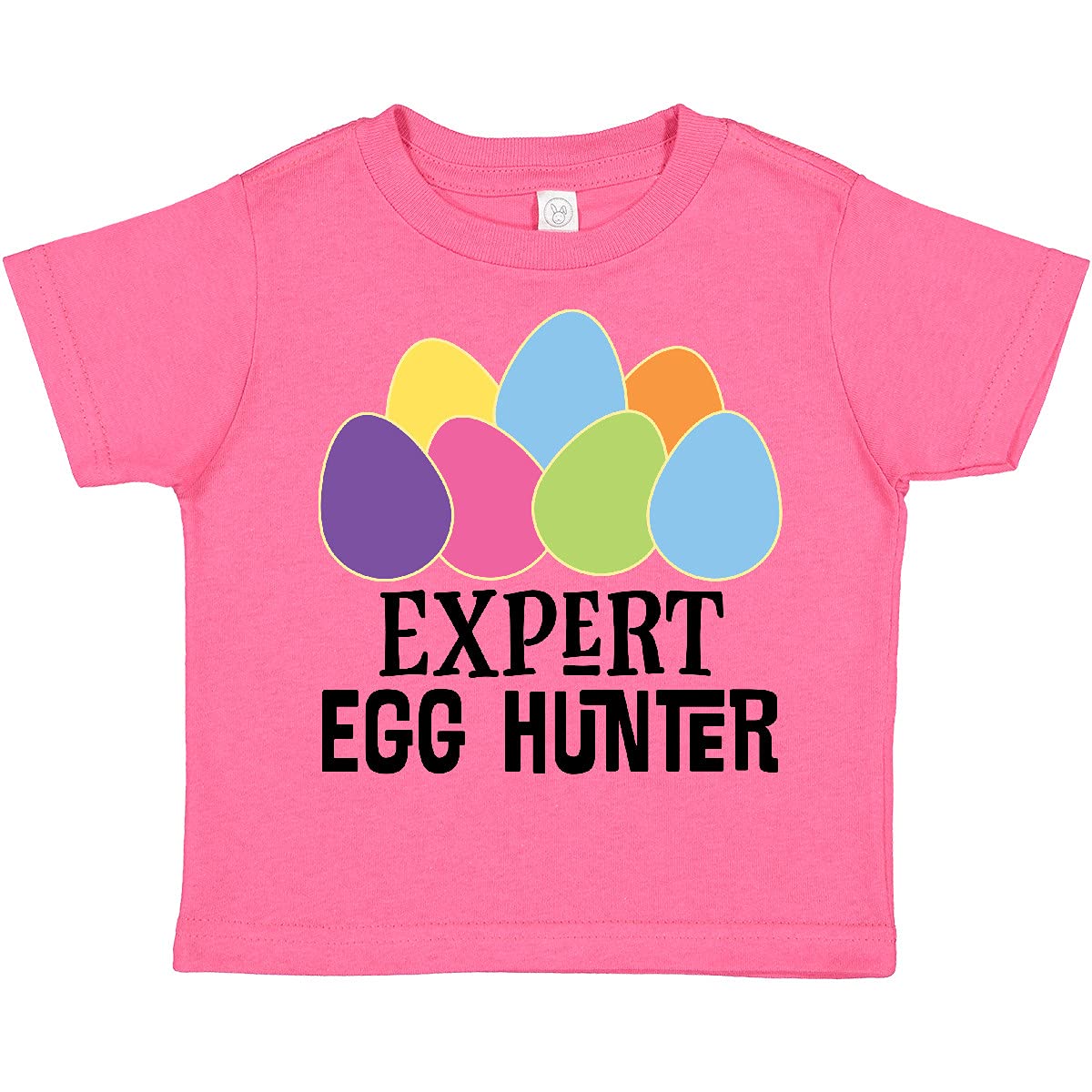 Inktastic Easter Egg Hunt Outfit Toddler T-Shirt - Cute Easter Bunny Graphic Tee for Boys & Girls - Perfect for Easter Party, Spring Outing & Family Photo Shoots