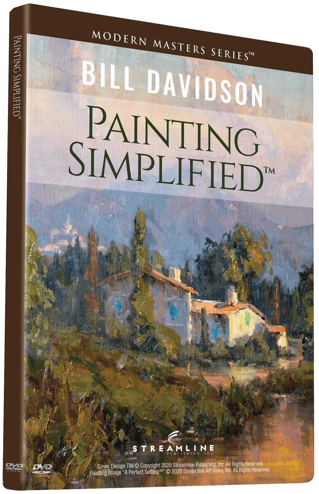 BILL DAVIDSON: PAINTING SIMPLIFIED DVD - Master Art Techniques, Improve Skills & Learn Professional Painting Methods | Perfect for Beginners & Aspiring Artists | Home Studio & Classroom Use