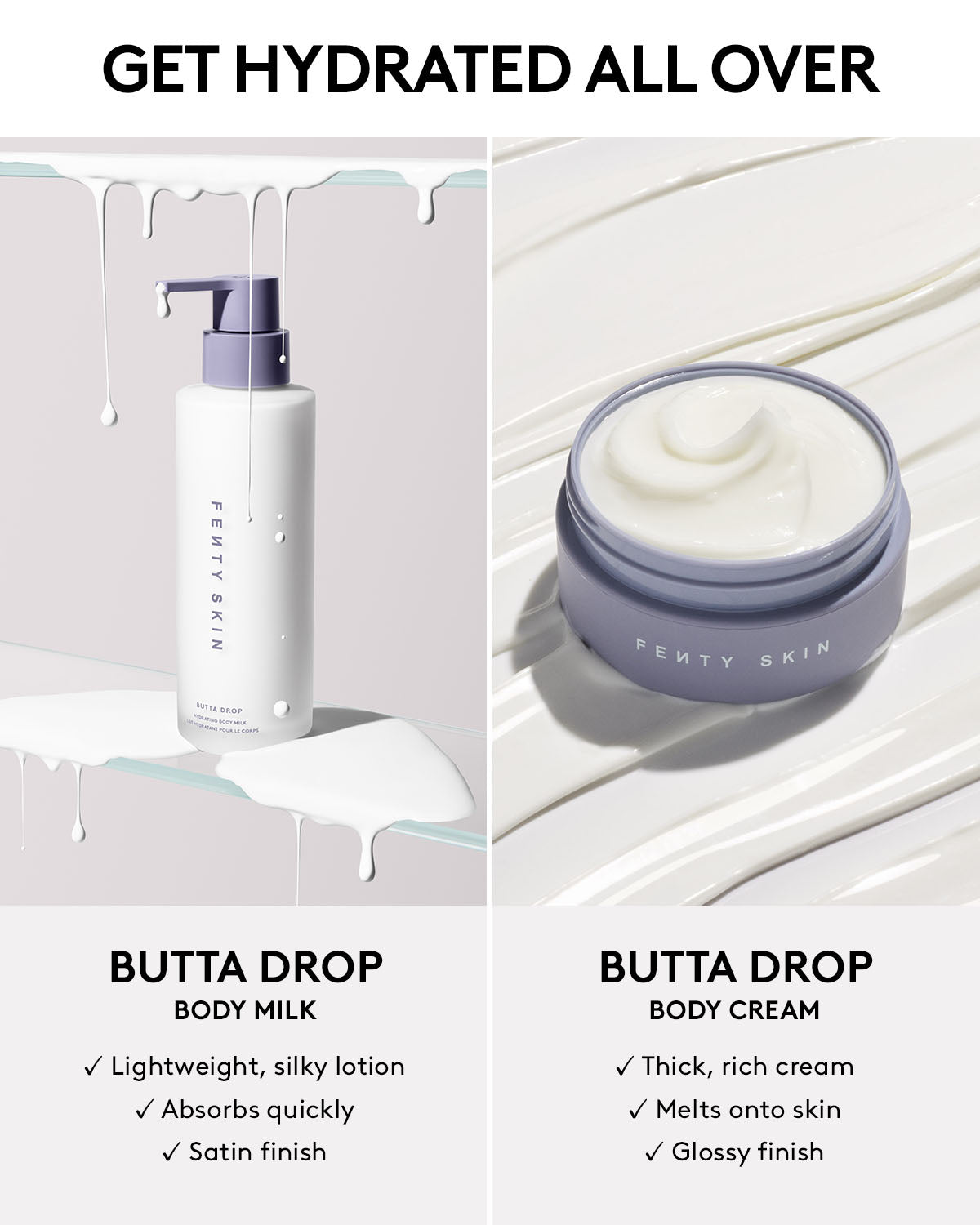 Butta Drop Body Care Bundle - Hydrating Body Butter & Skincare Set for Dry Skin - Perfect for Daily Moisturizing & Self-Care Routine