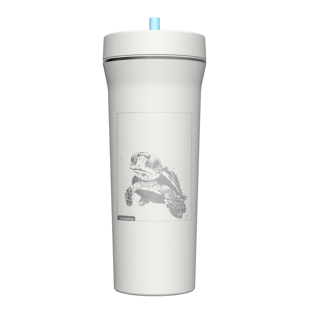 32 oz Custom Straw Tumbler with Lid & Straw - Insulated Stainless Steel Water Bottle for Hot & Cold Drinks - Perfect for Gym, Office, Travel & Outdoor Activities