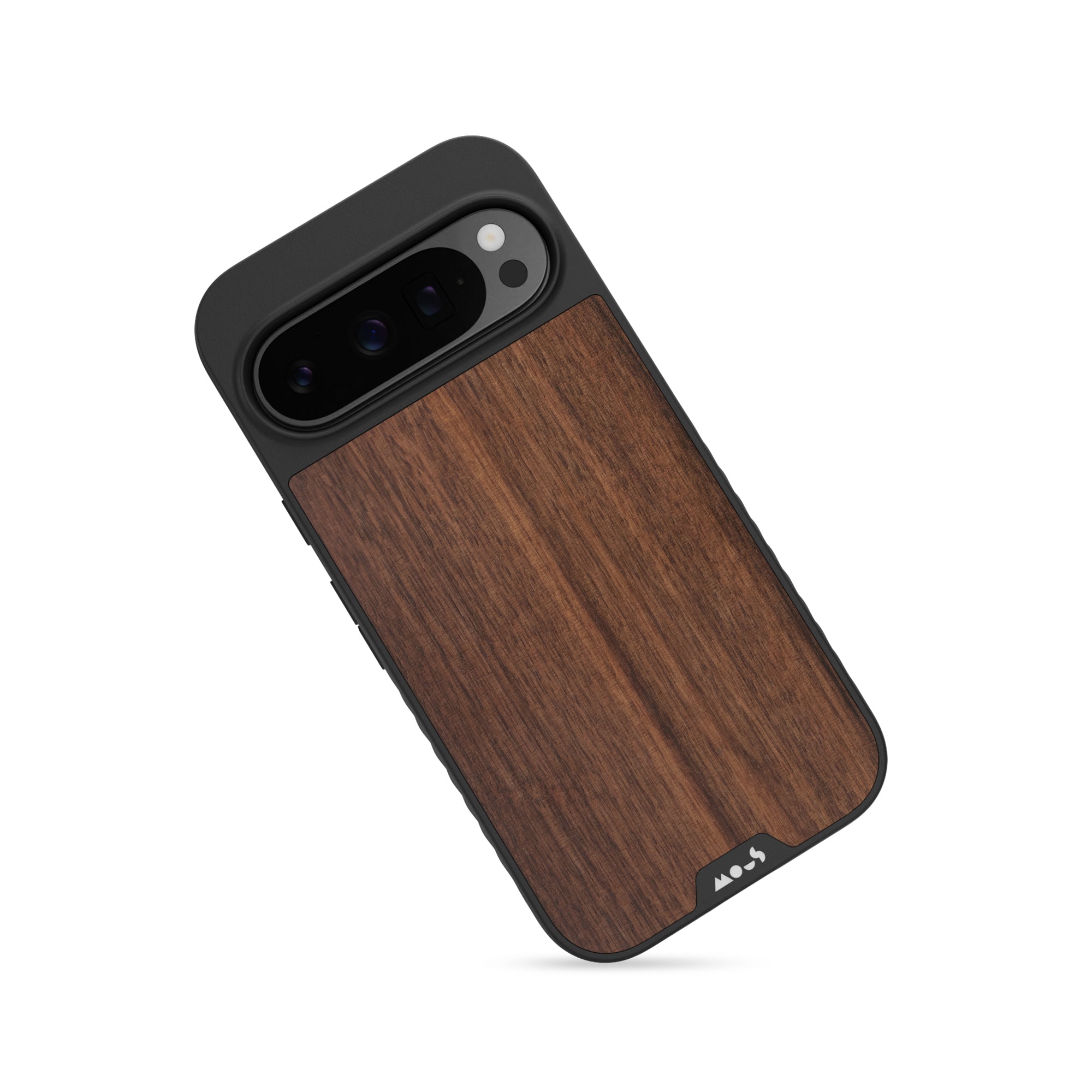 MagSafe® Compatible Walnut Phone Case for iPhone 14/13/12 Pro Max - Premium Wooden Protective Cover with Strong Magnetic Grip - Perfect for Home, Office & Travel Use