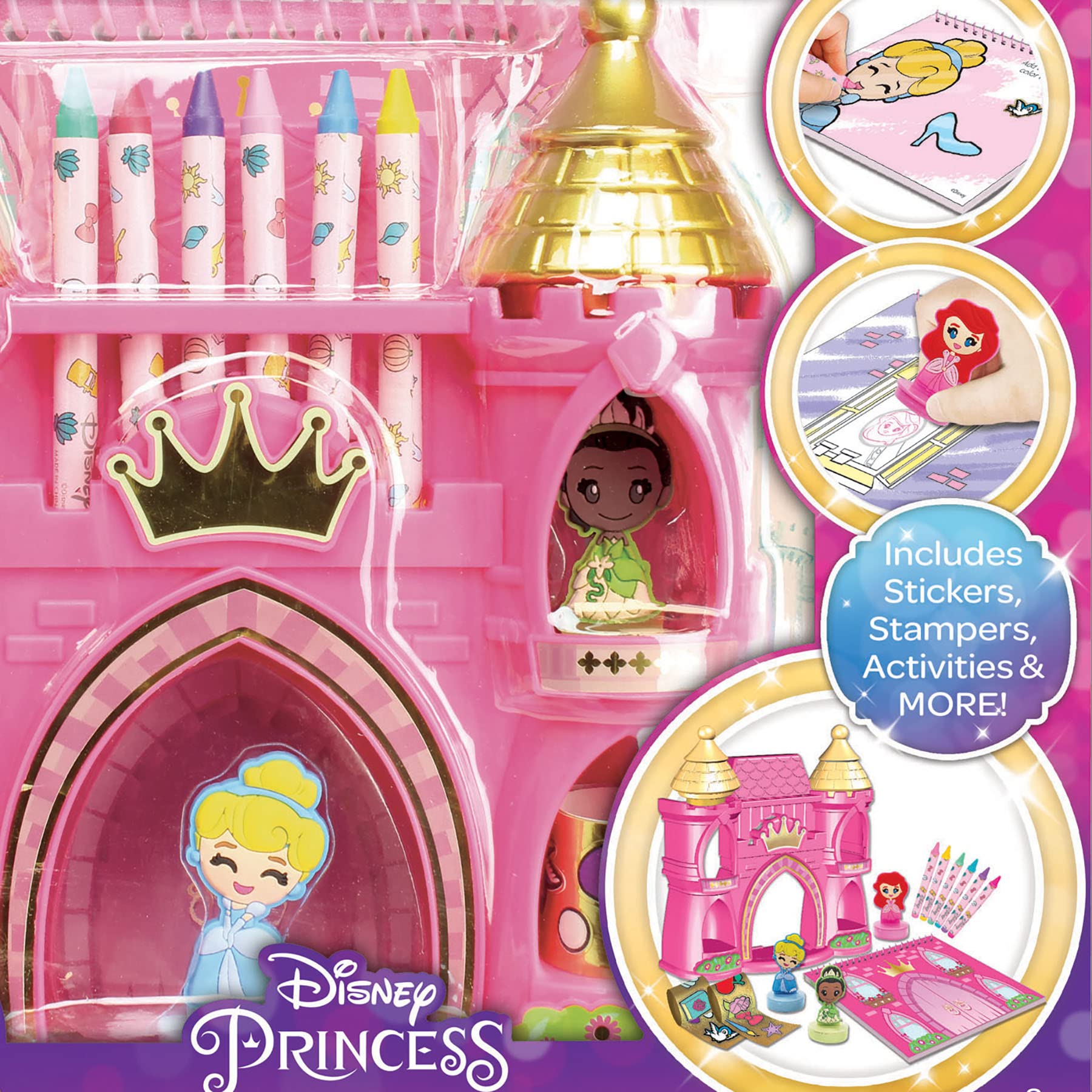 Tara Toys Princess Design Studio - Creative DIY Craft Kit for Girls, Multi-Color | Perfect for Birthday Gifts, Party Favors & Pretend Play