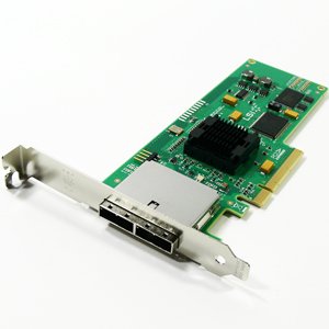 LSI SAS 3801E 8-Port 3Gbps Mini SAS PCIe Host Bus Adapter Card with Standard Profile Bracket (LSI00138) - High Performance Storage Controller for Servers, Workstations & Data Centers