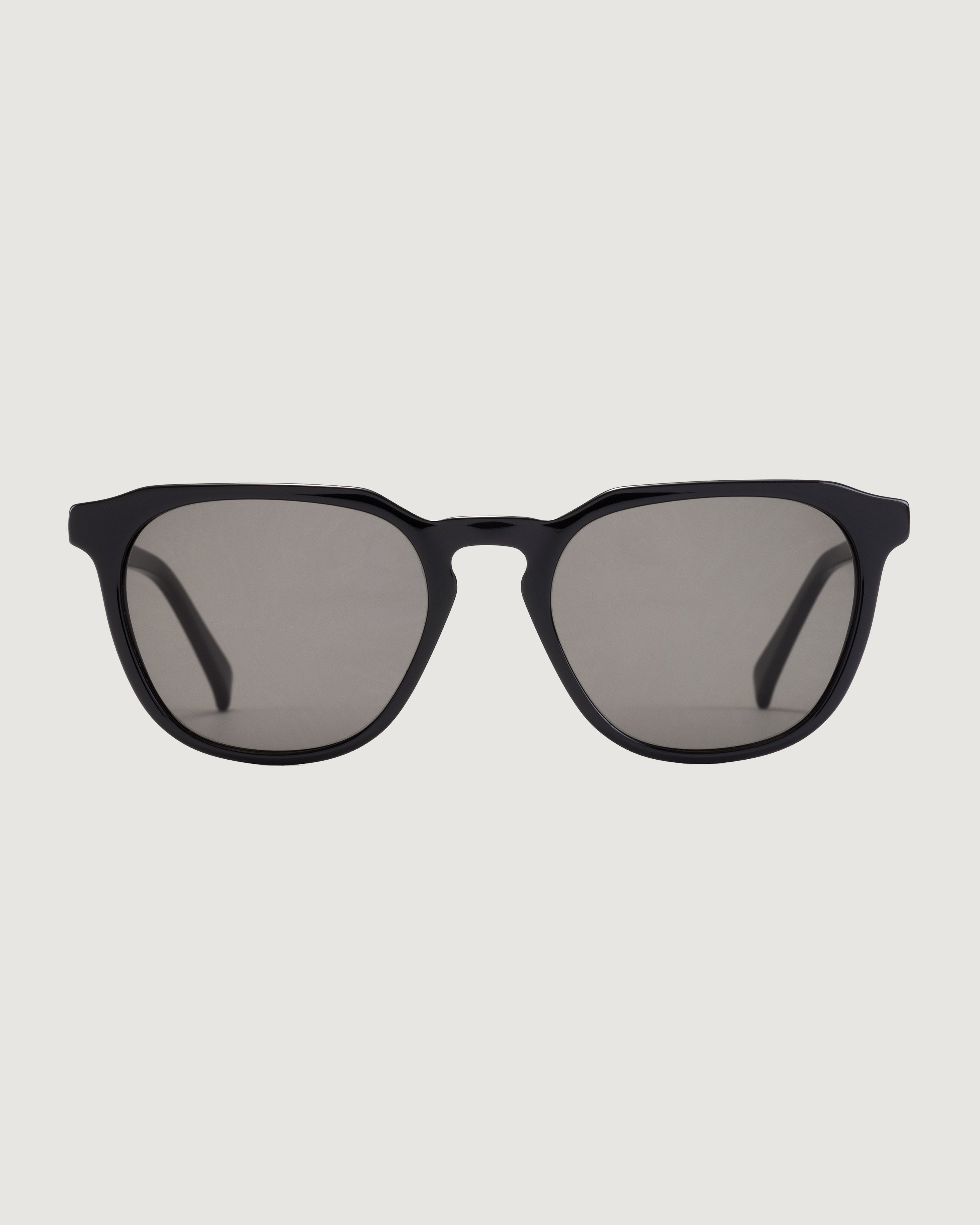 OTIS Divide X Polarized Sunglasses for Men & Women - Eco-Friendly Matte Black Frame with Neutral Grey Lenses - UV Protection for Driving, Running, Outdoor Activities