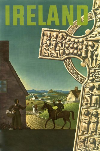 Vintage Ireland Countryside Travel Poster - 20