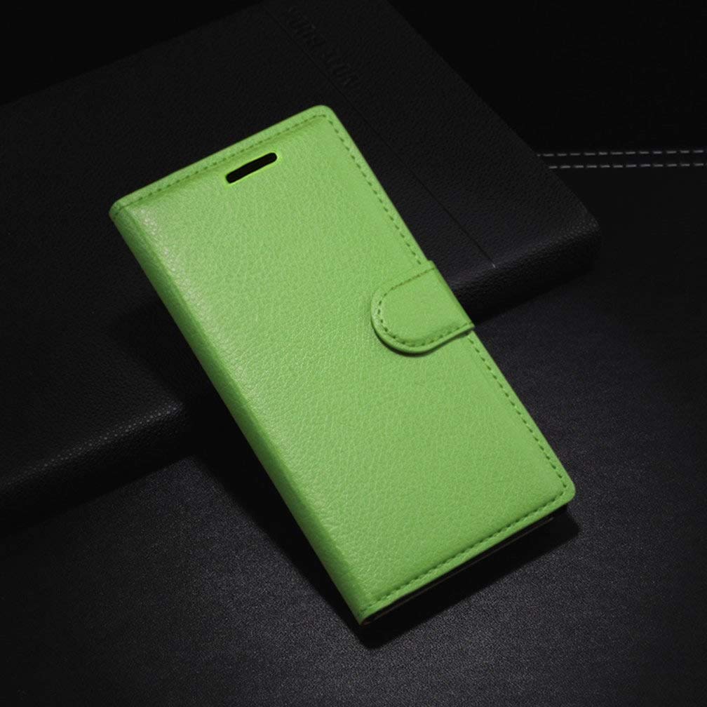Samsung Galaxy Xcover Pro Wallet Case - Magnetic PU Leather Flip Folio Cover with Card Slots, Kickstand & Shockproof TPU Inner Case (Green) | Perfect for Work, Travel & Everyday Protection