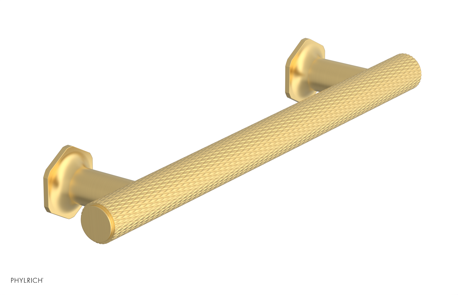DUSTRIE 6 Pack Cabinet Pulls 371 91 06 - Modern Drawer Handles for Kitchen Cabinets, Dressers & Furniture Hardware (Brass Finish) - Perfect for Home Renovation & DIY Projects