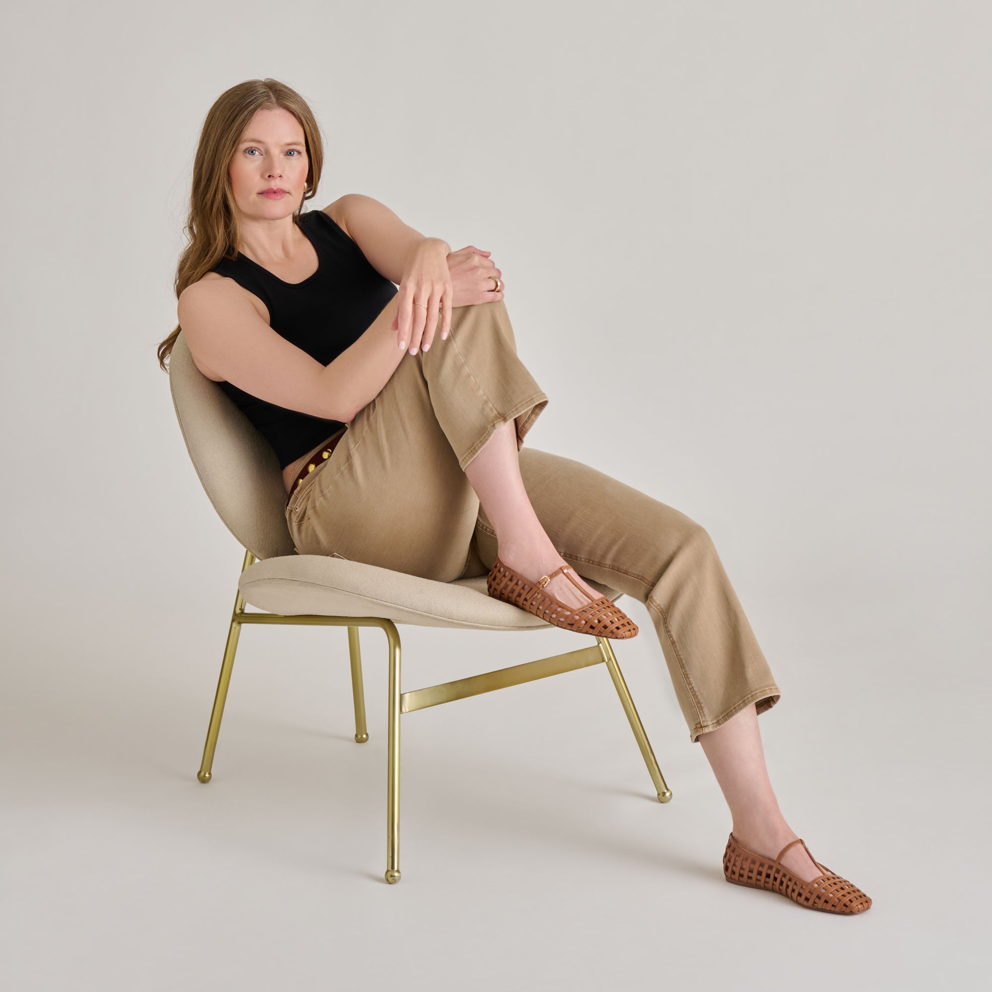 RAINS Women's Ballet Flats - Comfortable Saddle Stella Shoes for Casual Wear & Everyday Use | Perfect for Office, Walking & Travel