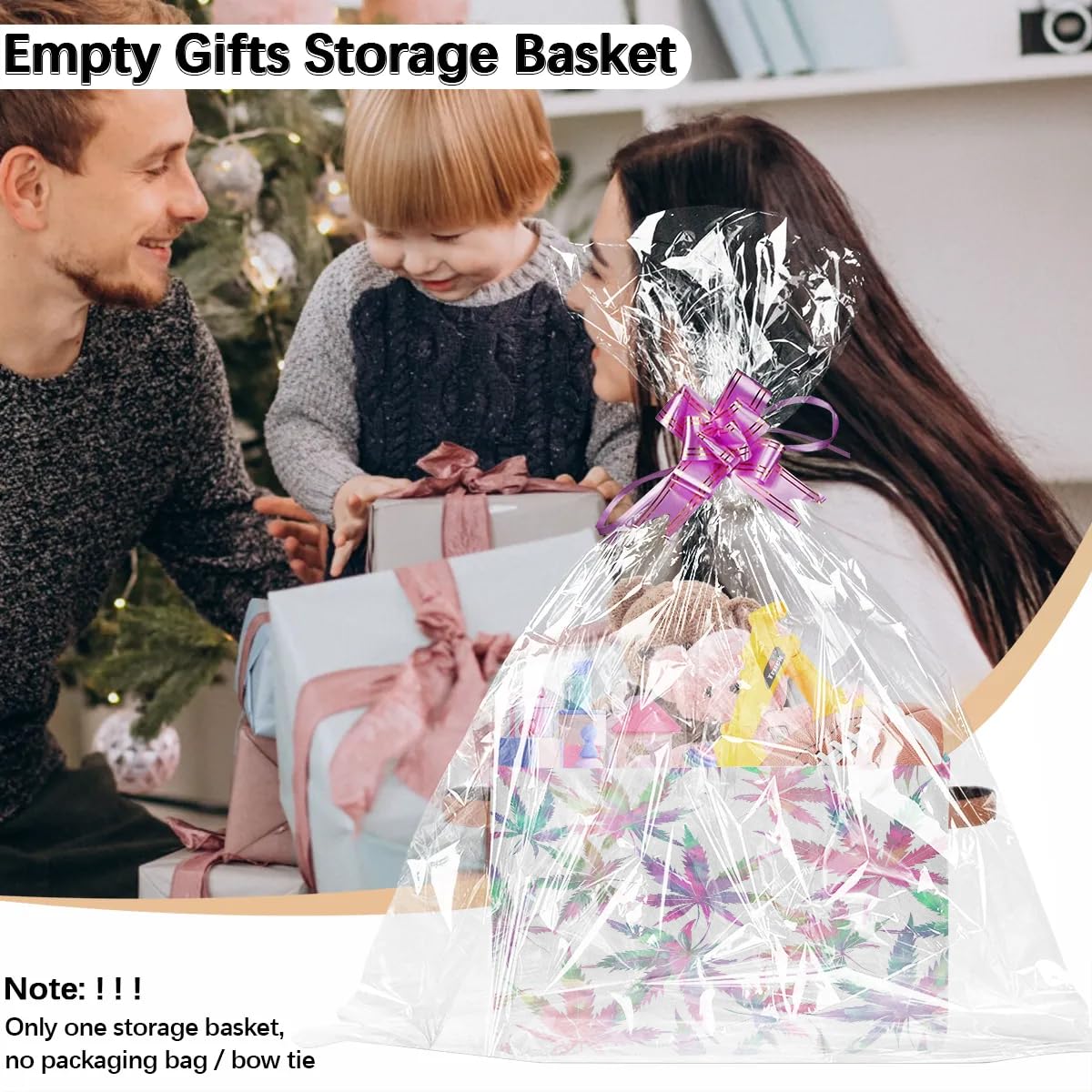 Rainbow Fabric Storage Baskets with Handles - 2 Pack Large Collapsible Closet Organizer Bins for Shelves | Perfect for Home Organization, Clothes & Toy Storage | Ideal for Bedroom, Nursery & Playroom