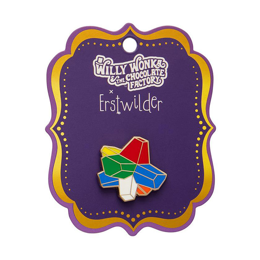 Erstwilder Everlasting Gobstopper Enamel Pin - Cute Candy-Inspired Collectible Jewelry for Backpacks, Jackets & Gifts